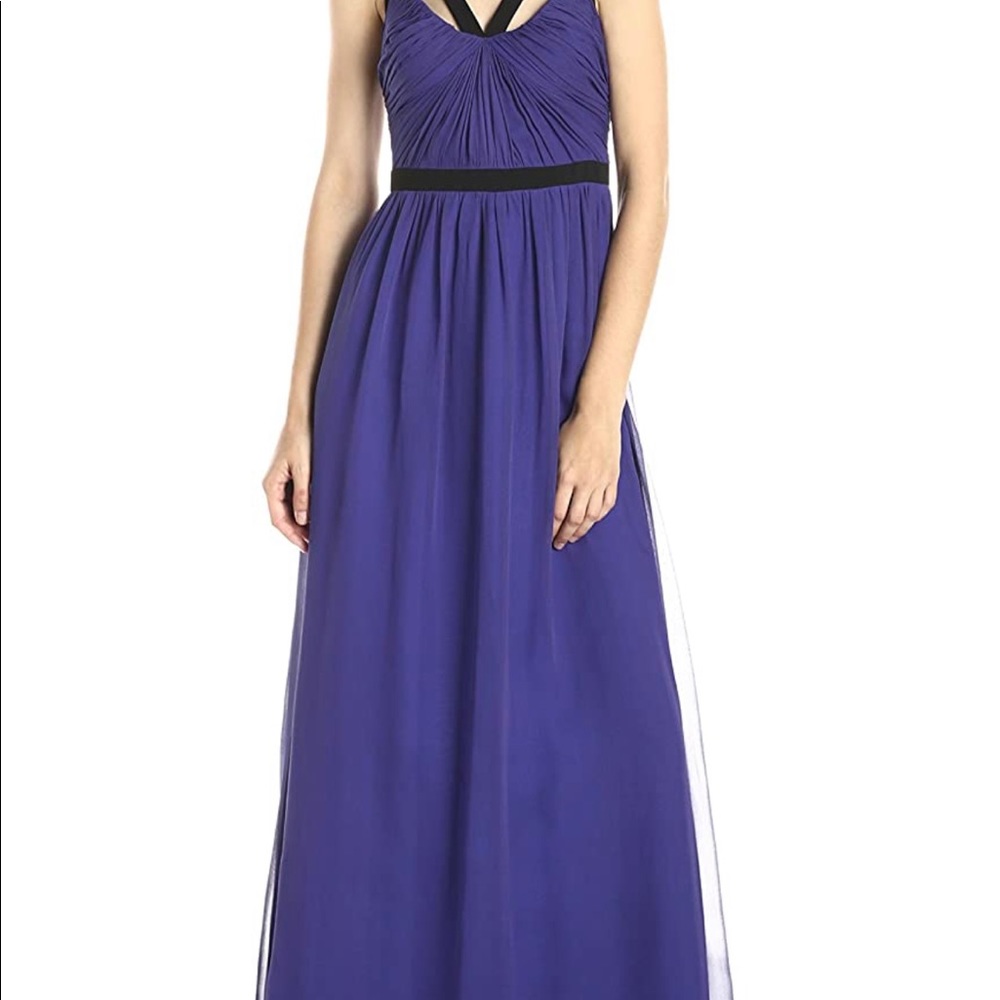 Jill Jill Stuart Women's Strappy Silk Chiffon Gown